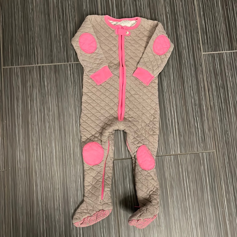 Baby deedee Sleepsie Quilted Pajamas, 12-18 months